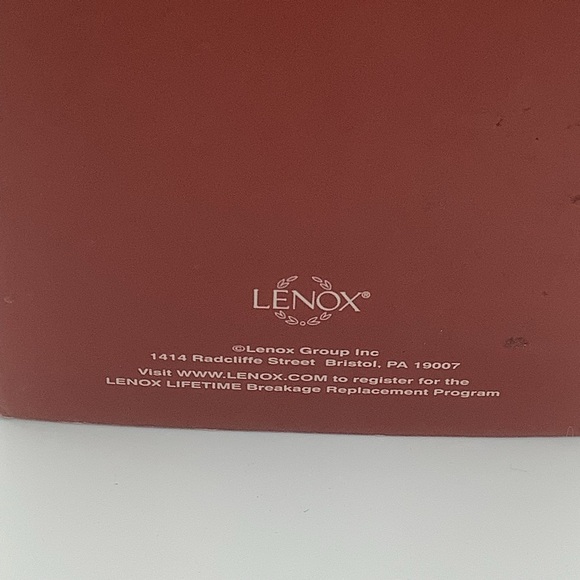 Lenox Holiday Pitcher and Basin Ornament - Picture 8 of 11